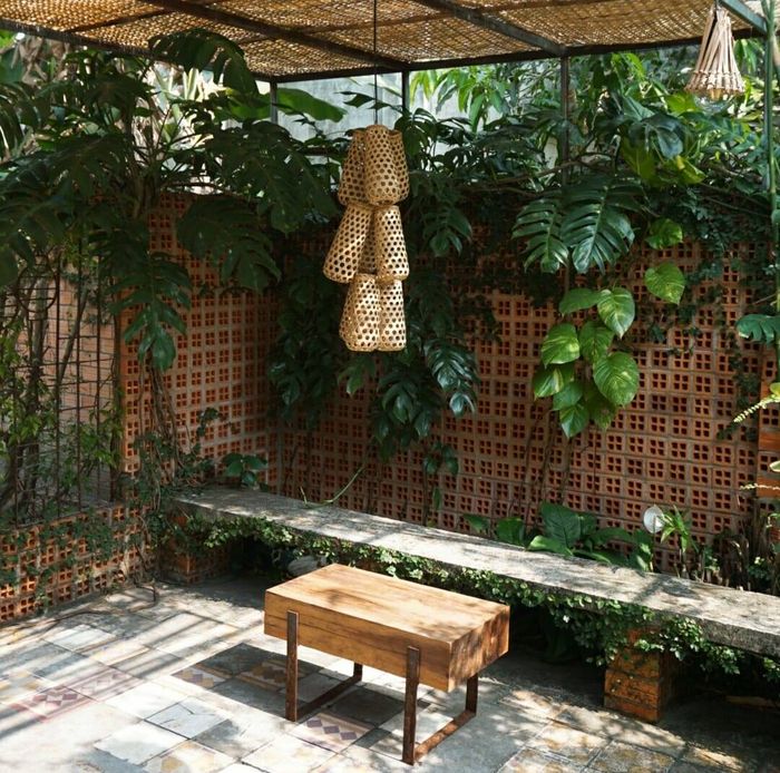 Góc sống ảo đầy chất thơ giữa khu vườn Green Café