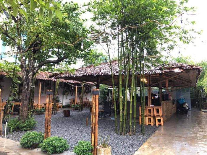 Không gian xanh mát đậm chất đồng quê