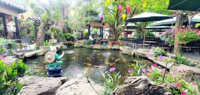 Không gian kiến trúc Huế đậm nét tại Trúc Lâm Viên