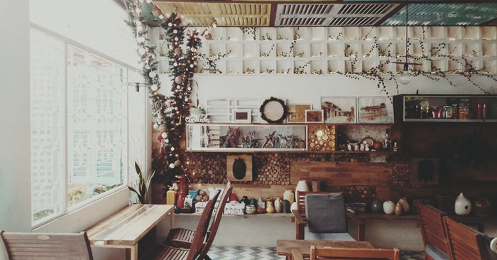 Không gian xanh mướt đầy mộng mơ tại Green Café