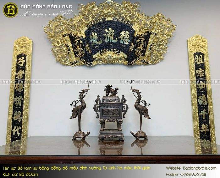 Xưởng đúc đồng truyền thống tại Bảo Long