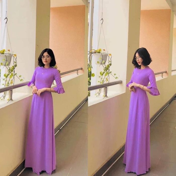 Áo Dài Hồng Ân ảnh 2