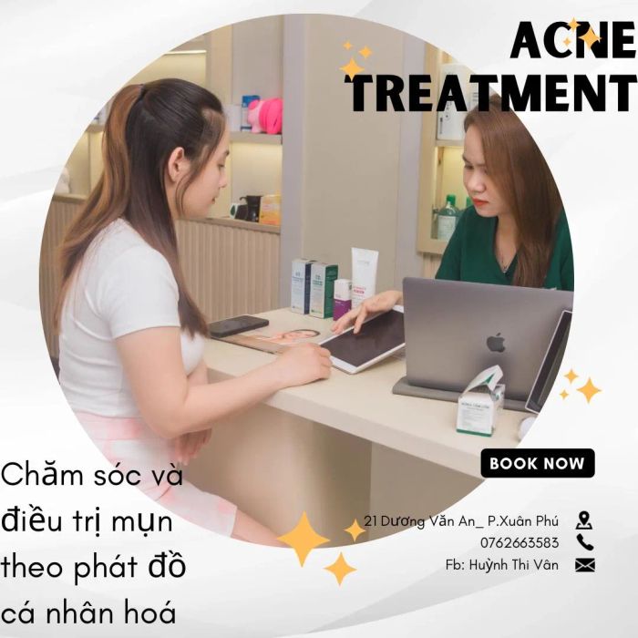 Không gian sang trọng và hiện đại tại Ly Beauty & Treatment