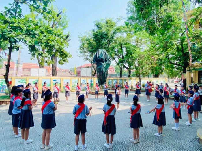 Khoảnh khắc đẹp tại Trường Tiểu học Vĩnh Ninh - Nơi lưu giữ những ký ức tuổi thơ