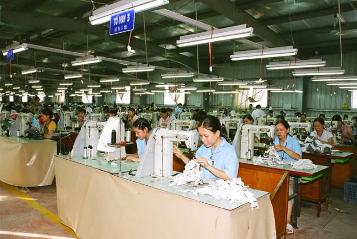 Hình ảnh xưởng sản xuất giày của Công ty Ngọc Hà - Ảnh 1