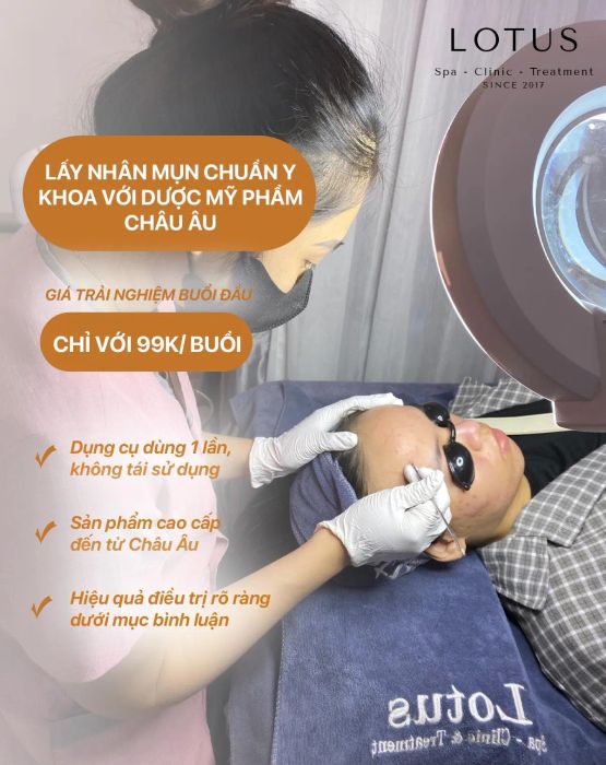 Không gian trị liệu sang trọng tại Lotus Spa