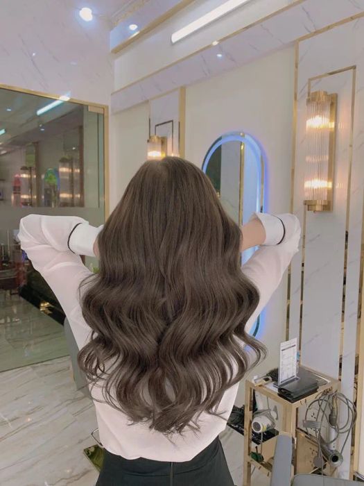 Hình ảnh tác phẩm nối tóc nghệ thuật tại Phương Anh Salon
