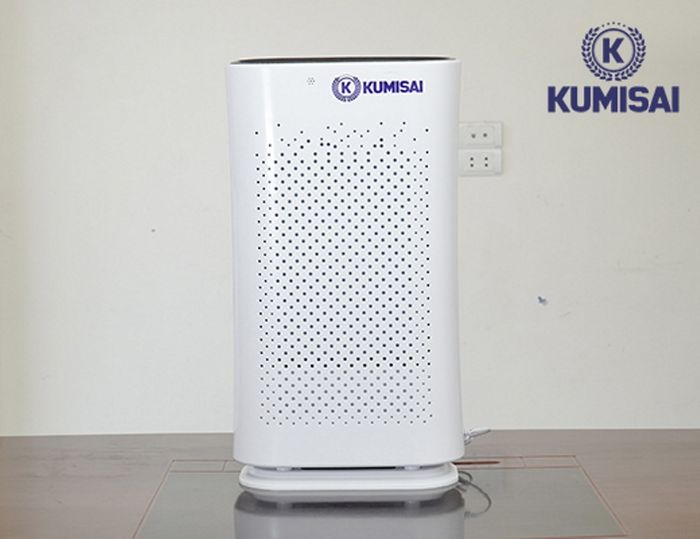Hình ảnh thực tế máy lọc không khí Kumisai trong không gian sống