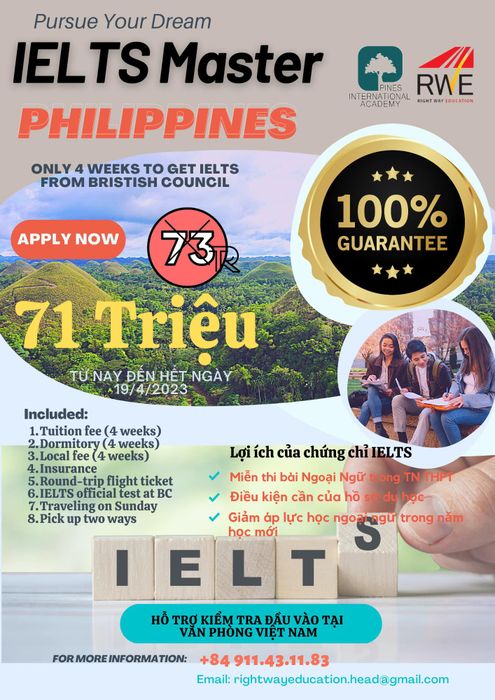 Right Way Education JSC - một trung tâm luyện thi IELTS uy tín, nơi học viên không chỉ học ngữ pháp, từ vựng mà còn được nâng cao kỹ năng tư duy phản biện và khả năng sử dụng tiếng Anh thực tế trong công việc và cuộc sống hàng ngày.