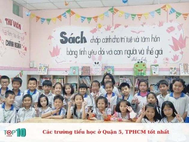Danh sách các trường tiểu học chất lượng cao tại Quận 5, TP.HCM