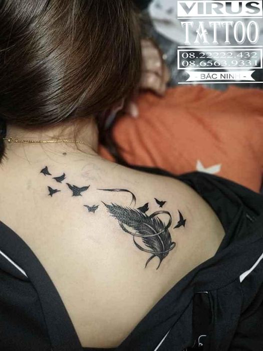Kiệt tác nghệ thuật tại Viruss Tattoo Studio