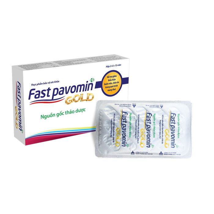 Hình ảnh Viên Uống Giảm Nghén Fast Pavomin cho Phụ Nữ Mang Thai - Ảnh 2