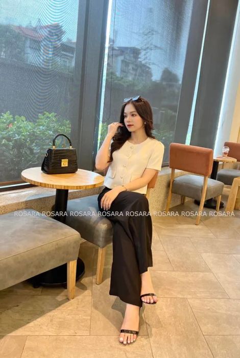Áo lượn sóng duyên dáng - ảnh 1