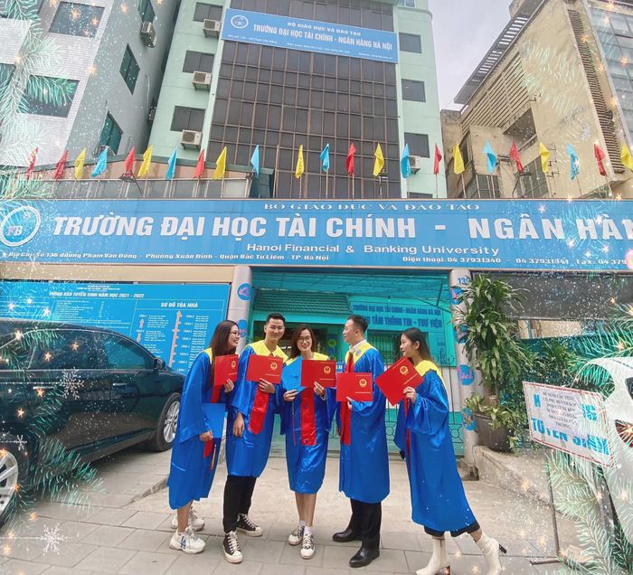 Toàn cảnh hiện đại Đại Học Tài Chính Ngân Hàng Hà Nội