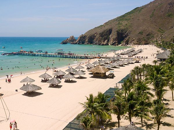 Kỳ Co Resort - góc nhìn từ biển lúc hoàng hôn
