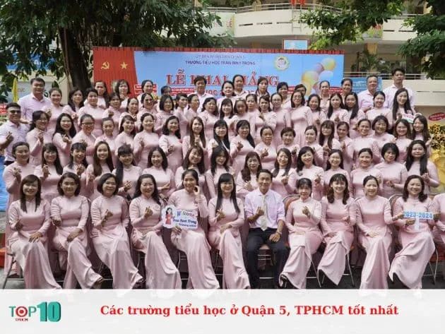 Những ngôi trường tiểu học chất lượng nhất tại Quận 5, TP.HCM