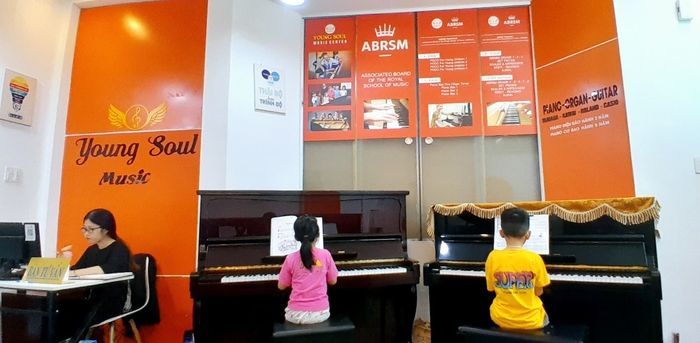 Không gian đào tạo tại Young Soul Music