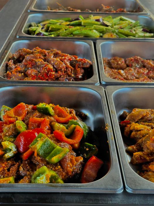 Góc ảnh đầy màu sắc tại Buffet Trường Ký - Bữa tiệc thị giác đầy quyến rũ