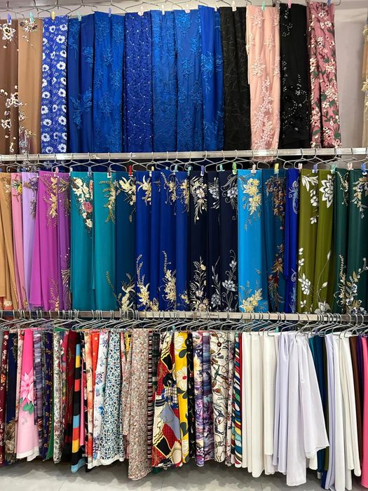 Không gian trưng bày đa dạng tại Vải Thanh Phong