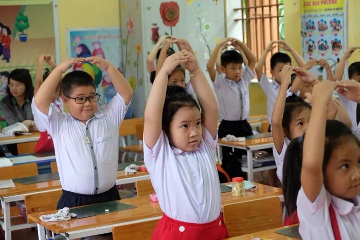 Hình minh họa: Mô hình lớp học thân thiện