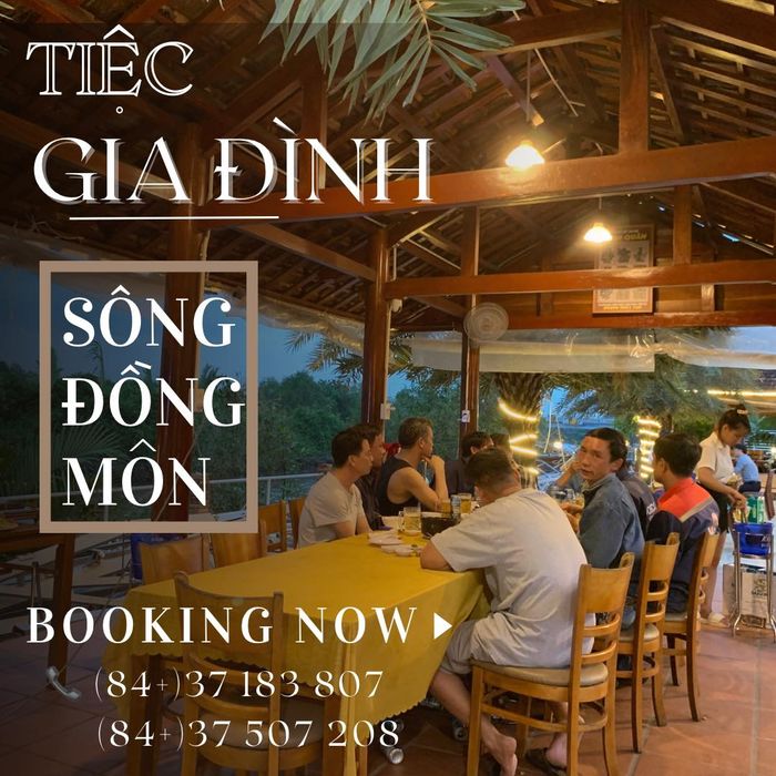 Góc ảnh đầy nghệ thuật tại Nhà Hàng Sông Đồng Môn - Nơi ẩm thực gặp gỡ thiên nhiên