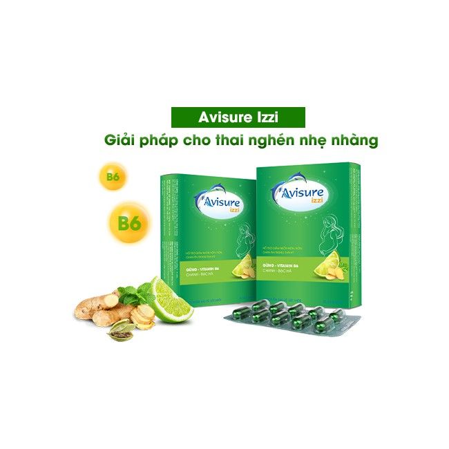 Hình ảnh Viên Uống Giảm Nghén Avisure Izzi - Ảnh 2