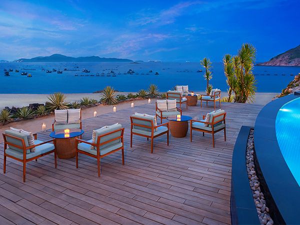 Không gian đầy lãng mạn tại Avani Quy Nhơn - góc ảnh hoàng hôn