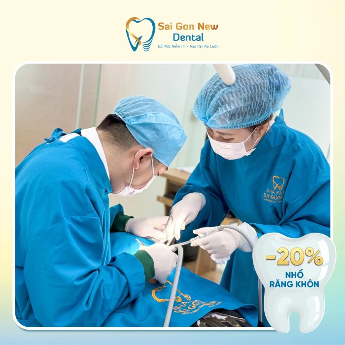 Hình ảnh ấn tượng về không gian hiện đại tại Nha khoa Sài Gòn New