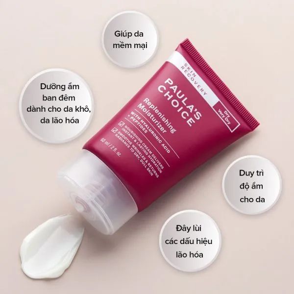 Kem Dưỡng Ẩm Ban Đêm Paula’s Choice Skin Recovery Replenishing Moisturizer ảnh 2