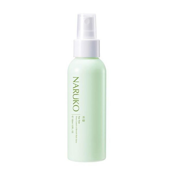 Hình ảnh thực tế Xịt Trị Mụn Lưng Naruko Tea Tree - Thiết kế chai xịt cao cấp