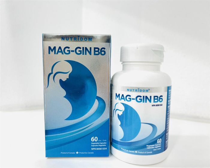 Hình ảnh Viên Uống Chống Nôn, Ốm Nghén Mag-Gin B6 - Ảnh 2