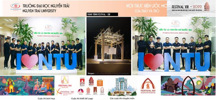 Khuôn viên xanh mát Đại học Nguyễn Trãi