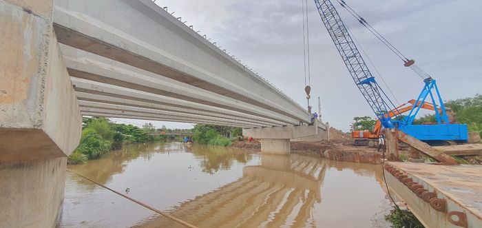 Hình ảnh thi công ấn tượng của Công ty Cổ phần Cầu đường 10