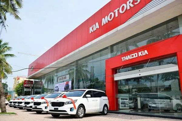 Hình ảnh đầu tiên về không gian trưng bày hiện đại tại KIA Bạch Đằng