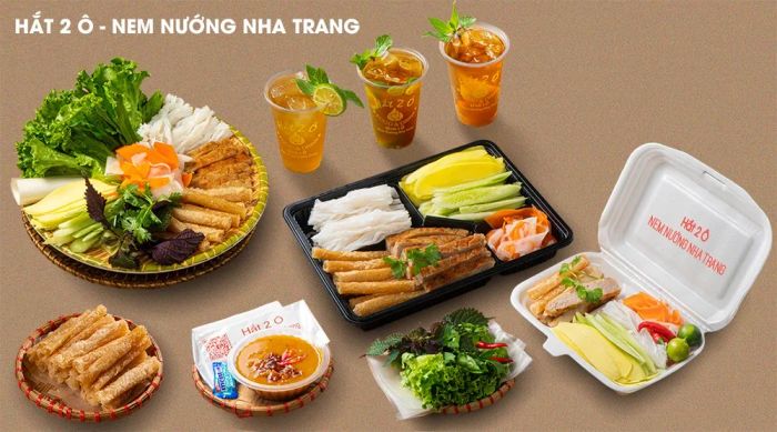Hắt 2 Ô - Nem nướng Nha Trang ảnh 2 – Sự hòa quyện hoàn hảo của nem và nước sốt đặc trưng