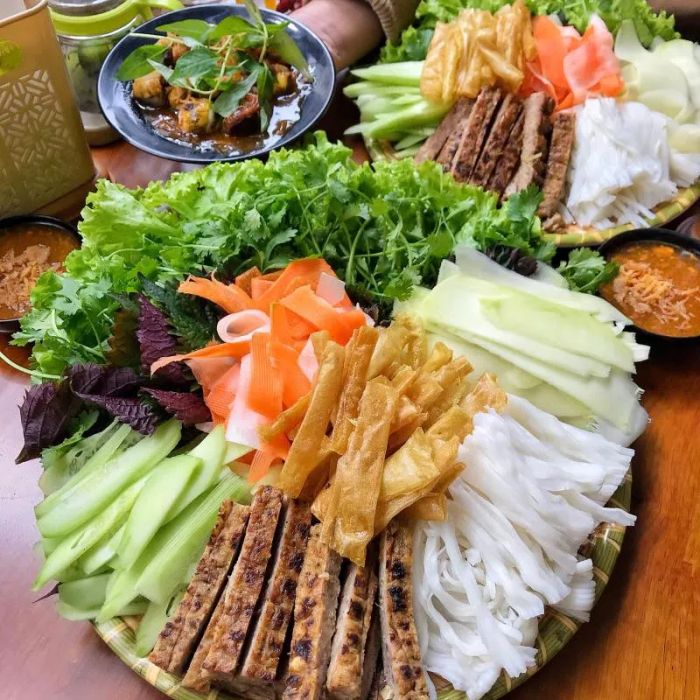 Hình ảnh đặc sắc Nem nướng Nha Trang Hà Anh – góc nhìn đầu tiên