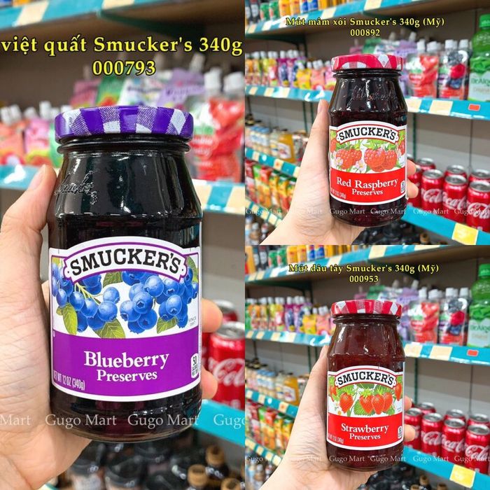 Mứt Nam Việt Quất Smucker’s ảnh 1