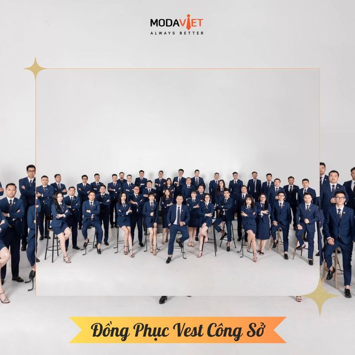 Hình ảnh đồng phục công sở ModaViet