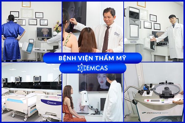 Không gian trị liệu cao cấp tại Bệnh viện thẩm mỹ EMCAS