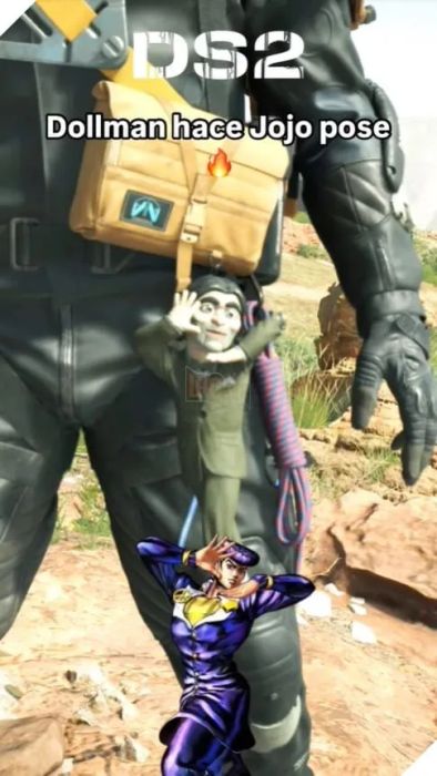 Death Stranding 2 ẩn chứa chi tiết đặc biệt gợi nhớ Jojo's Bizarre Adventure