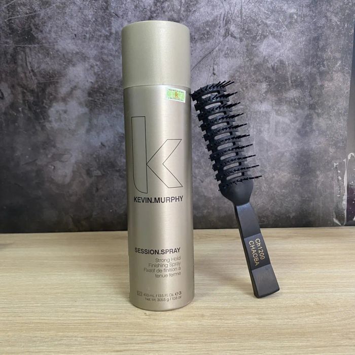 Hình ảnh thực tế Gôm xịt tóc Kevin Murphy Session Spray