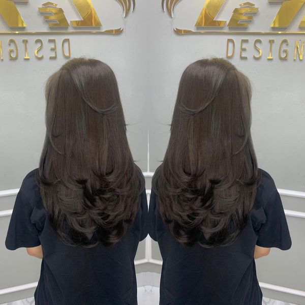 Những tác phẩm tóc nghệ thuật tại Salon Lê Tín