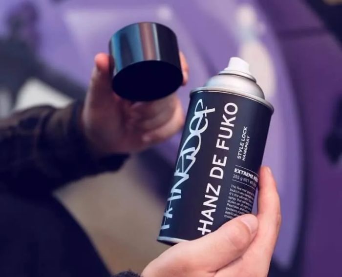 Hình ảnh thực tế Gôm Xịt Tóc Hanz De Fuko Extreme Hold
