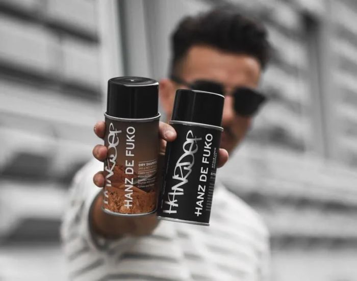 Hình ảnh chân thực Gôm xịt tóc Hanz De Fuko Extreme Hold