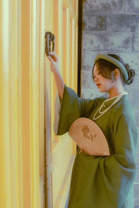BST áo dài cưới thanh lịch tại Áo Dài Family (ảnh 2)