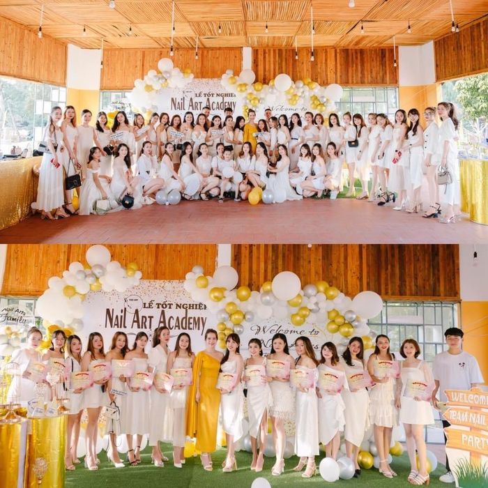 Các tác phẩm nail nghệ thuật từ học viên NAIL ART ACADEMY