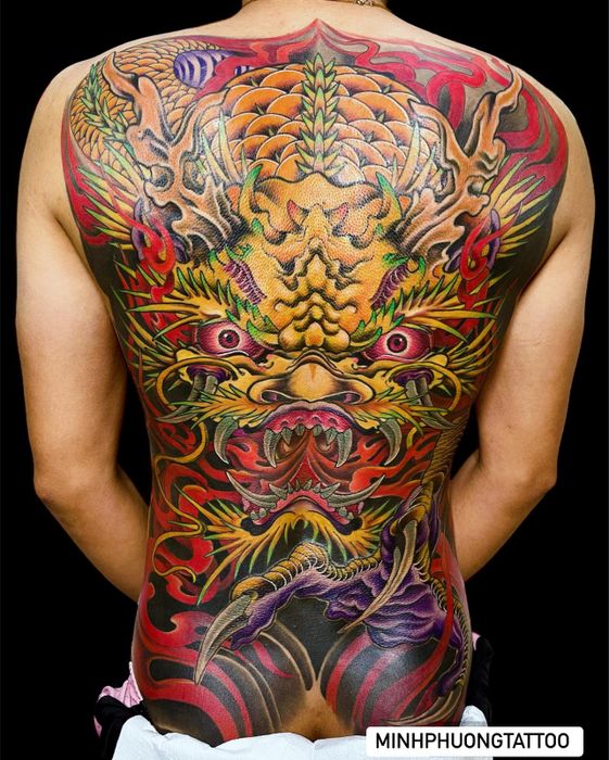 Hình ảnh tác phẩm xăm nghệ thuật tại Minh Phương Tattoo