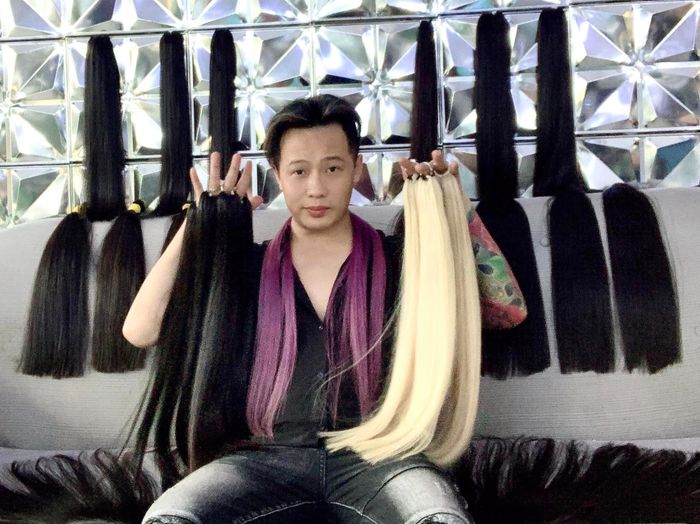 Không gian sang trọng và chuyên nghiệp tại Viện Tóc Hoài
