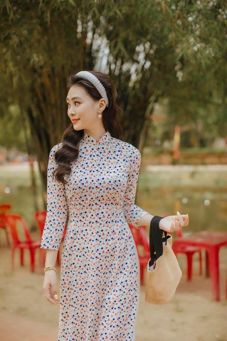 Những mẫu áo dài đôi lãng mạn tại Áo Dài SoNy (ảnh 2)