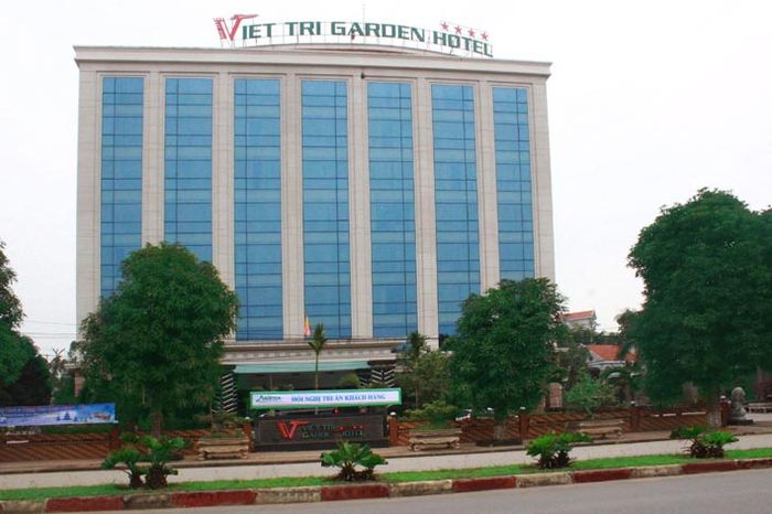 Hình ảnh 1 - Khách sạn Việt Trì Garden: Kiến trúc hiện đại hòa quyện cùng không gian xanh